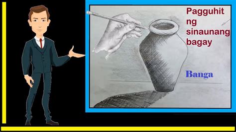 banga drawing|Pagguhit ng banga ARTS for Grade 5 (cross.